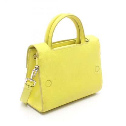 Dior Handbag Ever 2-Way Yellow Leather Mini — view 2