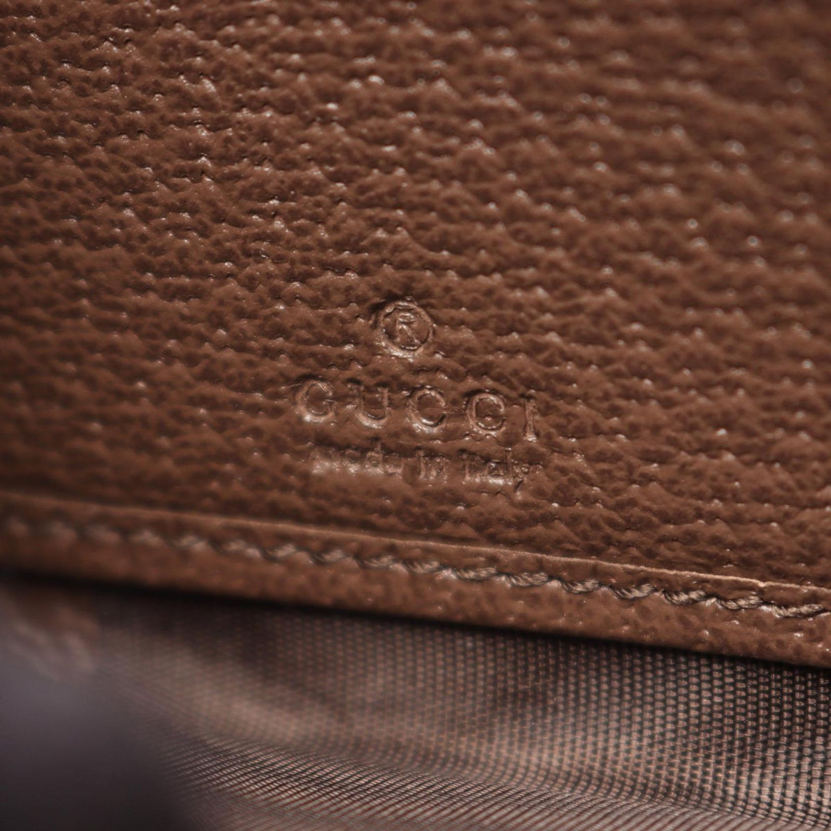 Gucci Round Wallet Jumbo GG Continental Beige Brown Canvas Leather — view 4