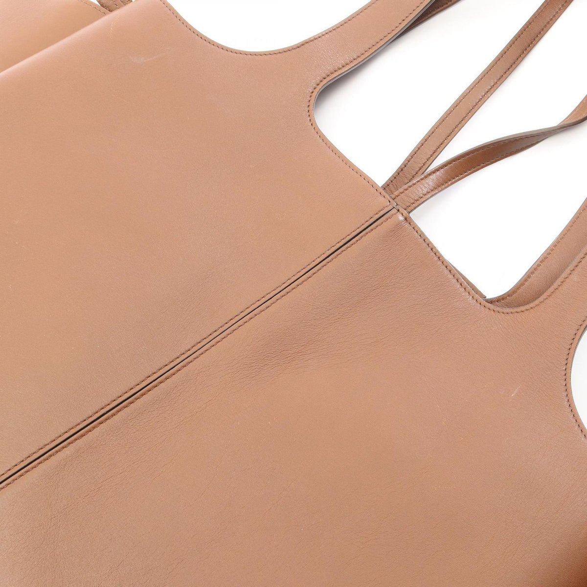 Celine Tote Bag Trifold Brown Leather — view 8