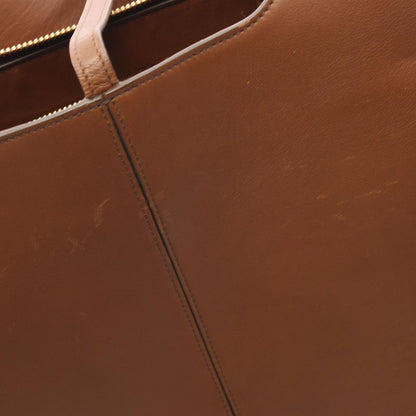 Celine Tote Bag Trifold Brown Leather — view 7