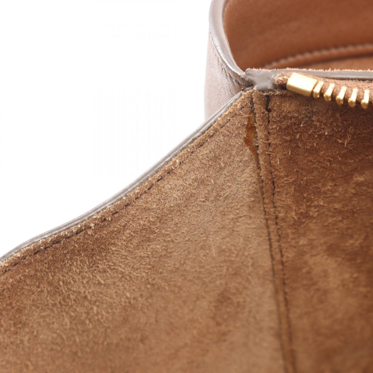 Celine Tote Bag Trifold Brown Leather — view 5