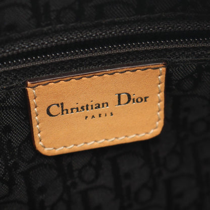 Dior 2-Way Natural Multi Canvas Leather Mini Boston Bag — view 4