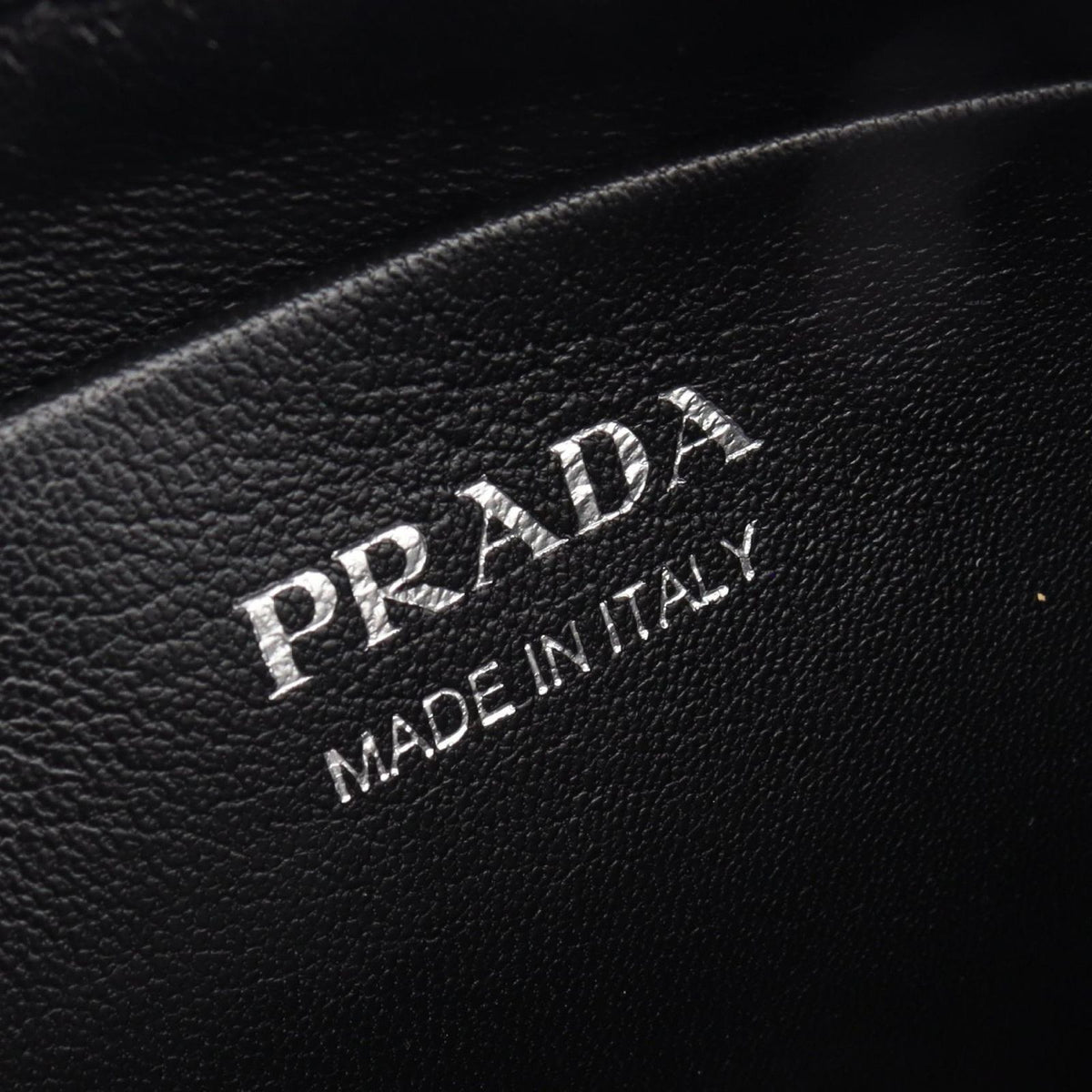 Prada Shoulder Bag Sydney Black Leather Chain — view 4