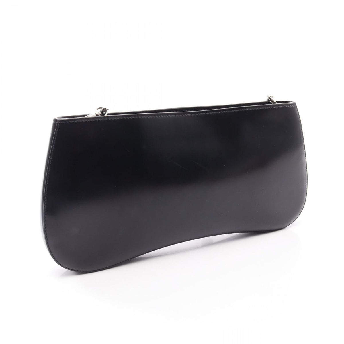 Prada Shoulder Bag Sydney Black Leather Chain — view 2