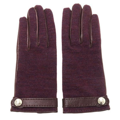 Hermes Gloves Burgundy