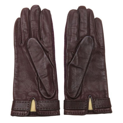 Hermes Gloves Burgundy — view 2