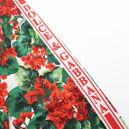 Dolce & Gabbana Pants Floral Pattern Side Line Rayon — view 8