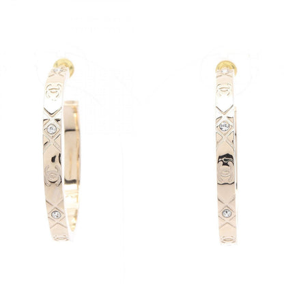 Chanel Single Earring CC Logo Hoop — view 2