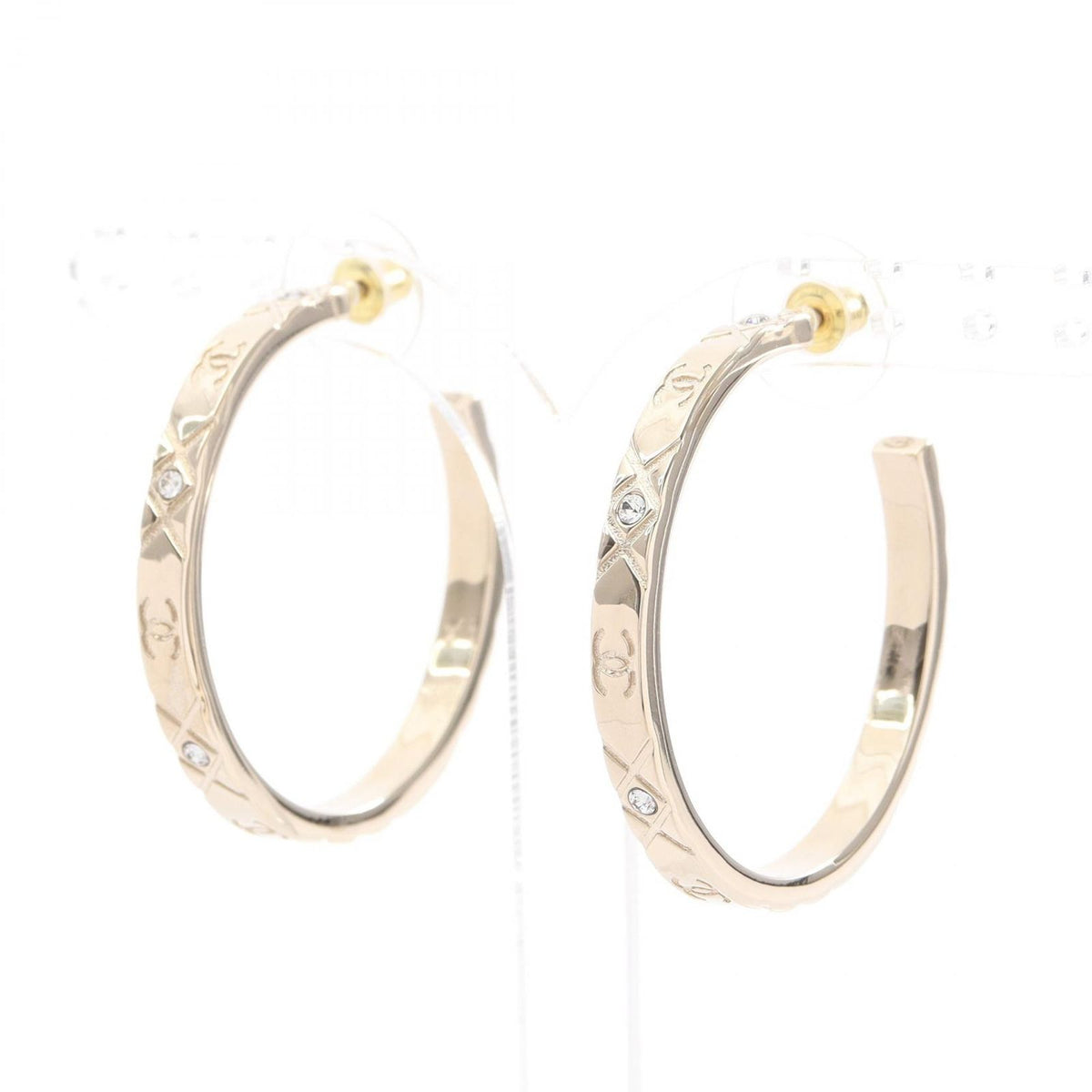 Chanel Single Earring CC Logo Hoop