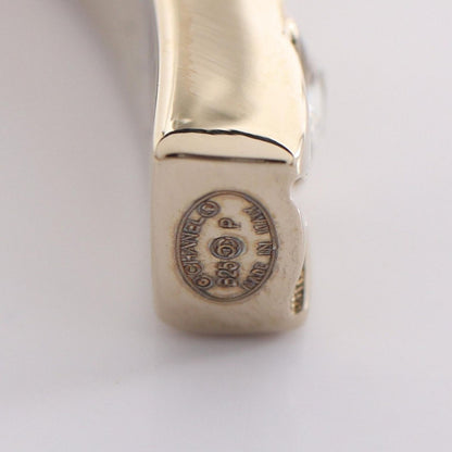 Chanel Single Earring CC Logo Hoop — view 4