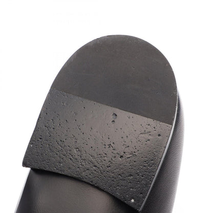 Chanel CC Logo Ribbon Leather Patent Pumps Heels — view 8