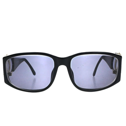 Chanel Sunglasses CC Logo Black Gold Eyewear — view 2