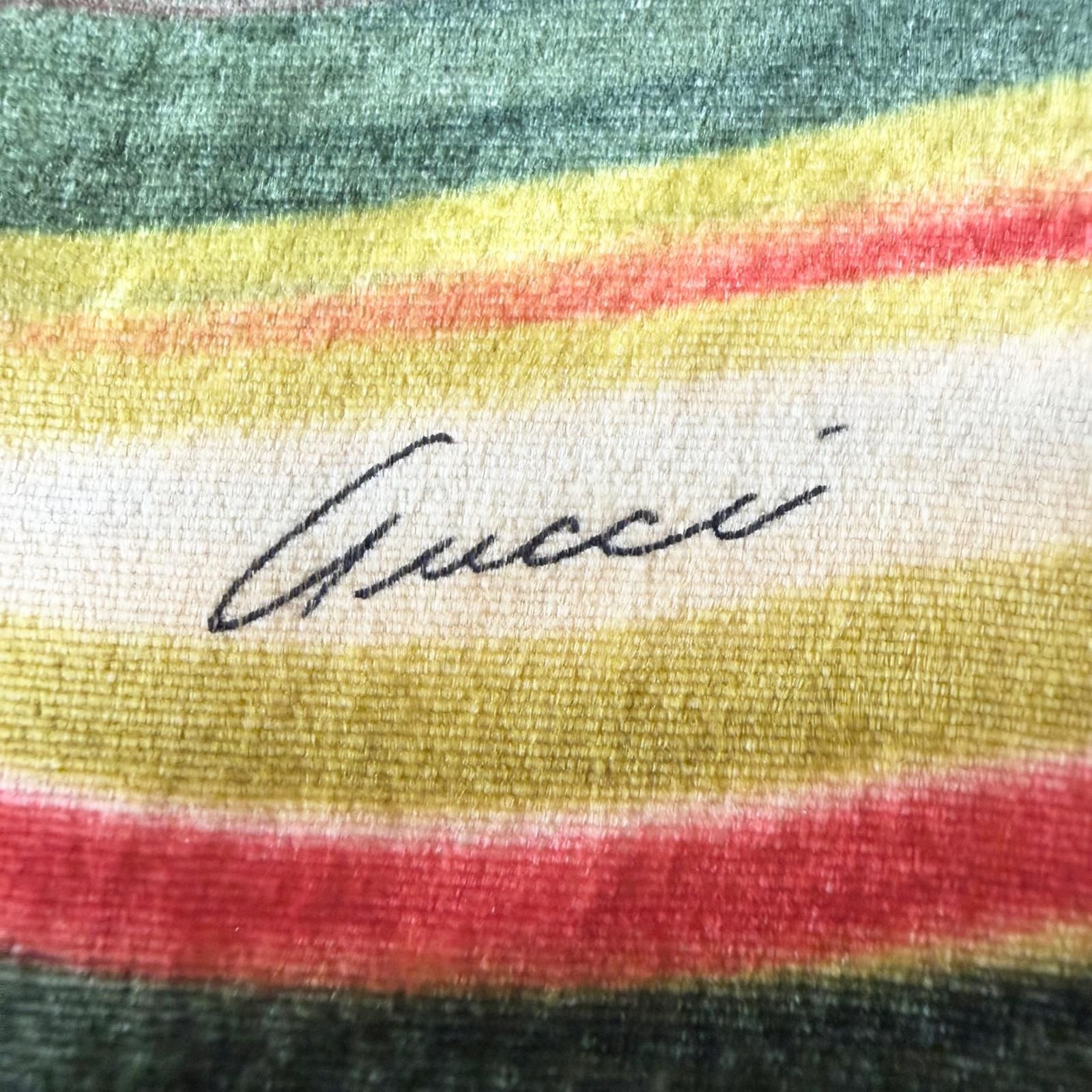 Gucci Psychedelic Swirl Velvet Pants Era 42 — view 5
