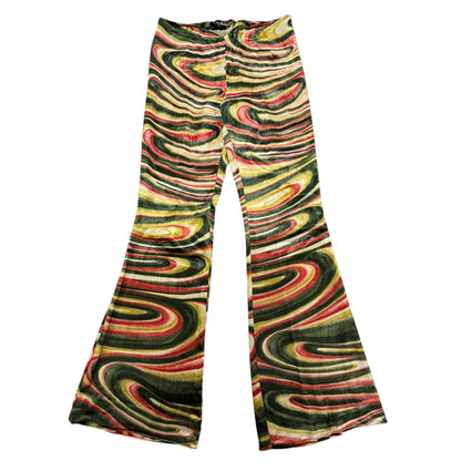 Gucci Psychedelic Swirl Velvet Pants Era 42