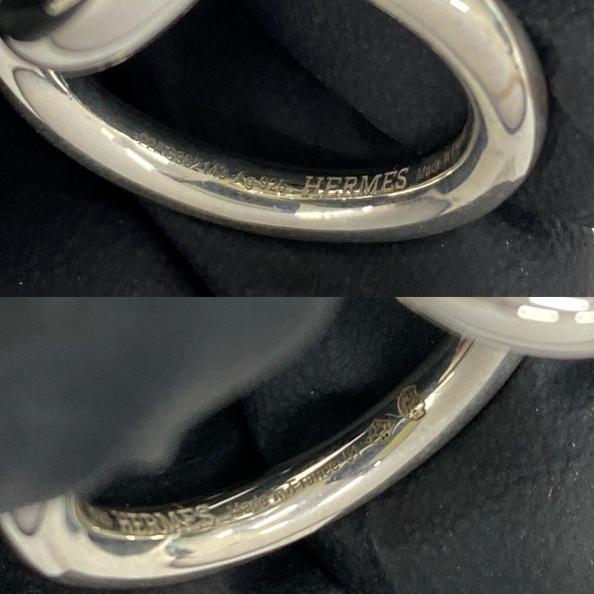 Hermes Echappee Ring 925 Sterling Silver — view 3