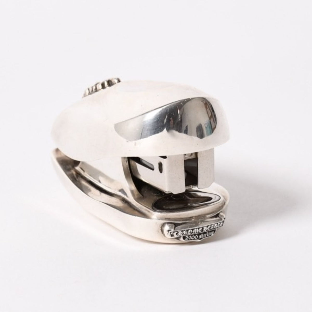 Chrome Hearts Floral Cross Stapler Sterling Silver — view 6