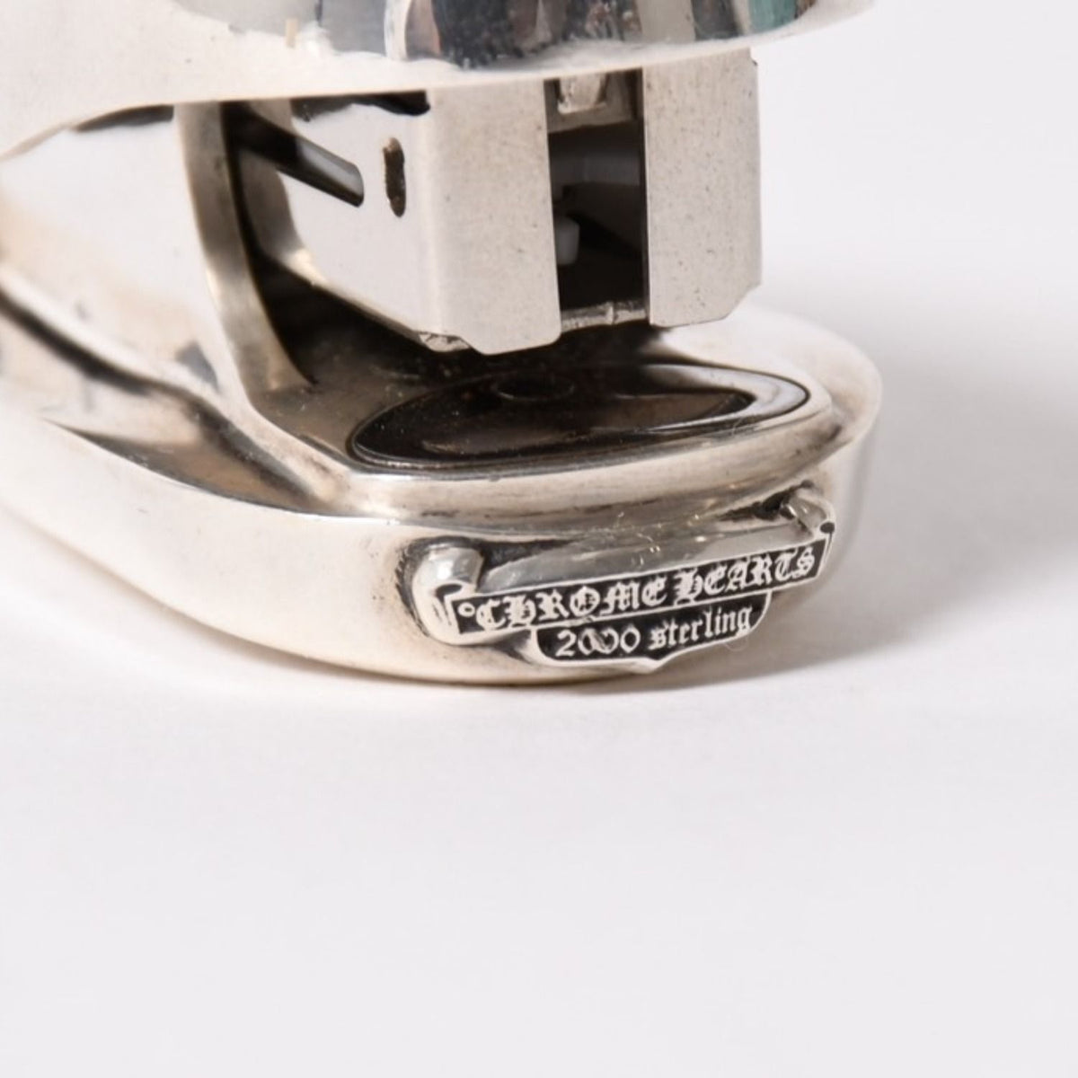 Chrome Hearts Floral Cross Stapler Sterling Silver — view 8
