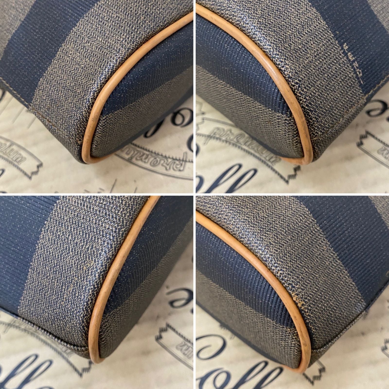 Fendi Pecan Pattern Shoulder Bag Easy to Use Brown — view 8