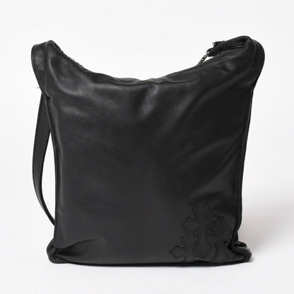 Chrome Hearts F-slinger Leather Shoulder Bag Dagger Zip CH Plus Cross Ball — view 2