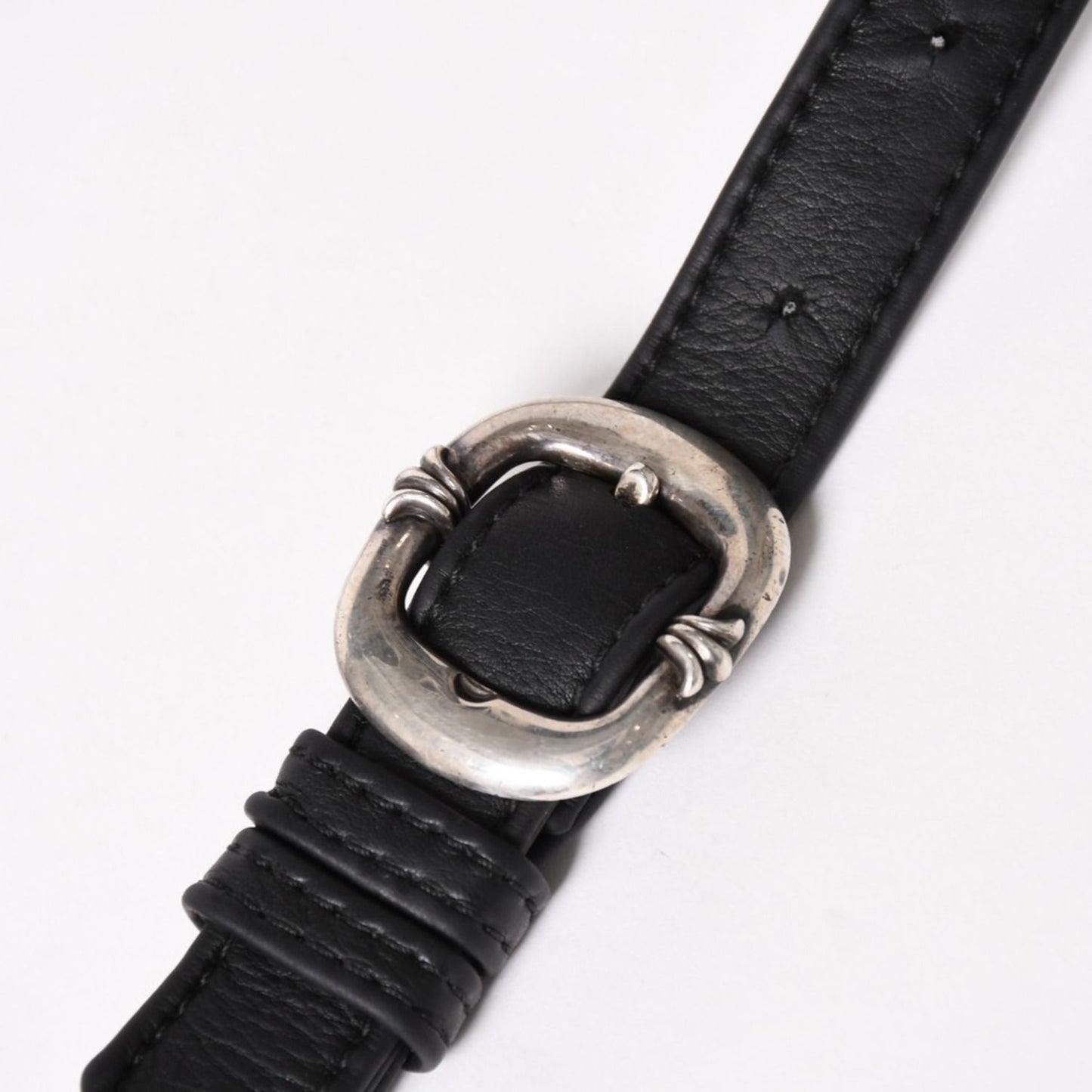 Chrome Hearts F-slinger Leather Shoulder Bag Dagger Zip CH Plus Cross Ball — view 7