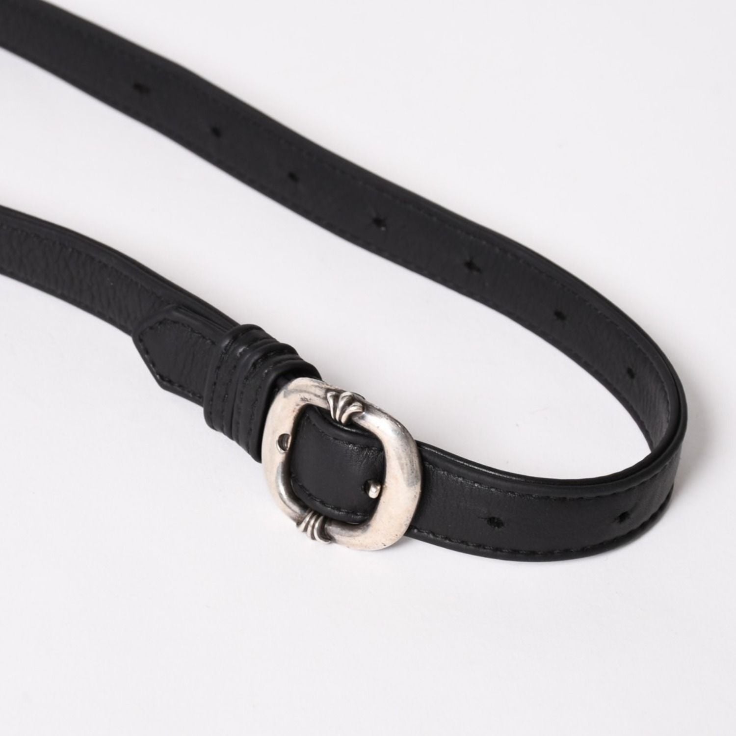 Chrome Hearts F-slinger Leather Shoulder Bag Dagger Zip CH Plus Cross Ball — view 6