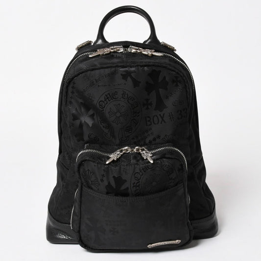 Chrome Hearts Grade Mini Seventh Gray Mini Backpack Nylon Jacquard All Over