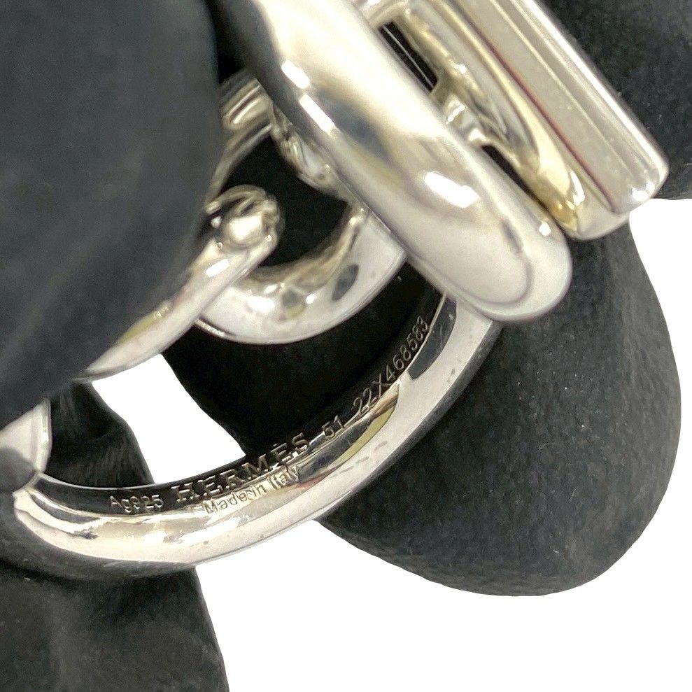 Hermes Croisette Ring 925 Sterling Silver — view 3