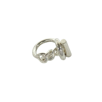 Hermes Croisette Ring 925 Sterling Silver — view 5