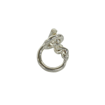 Hermes Croisette Ring 925 Sterling Silver — view 6