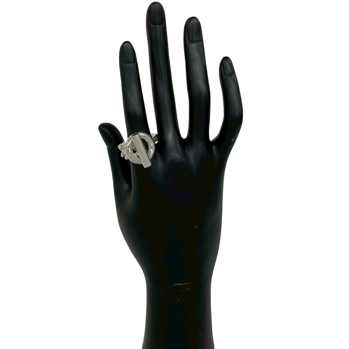 Hermes Croisette Ring 925 Sterling Silver — view 2