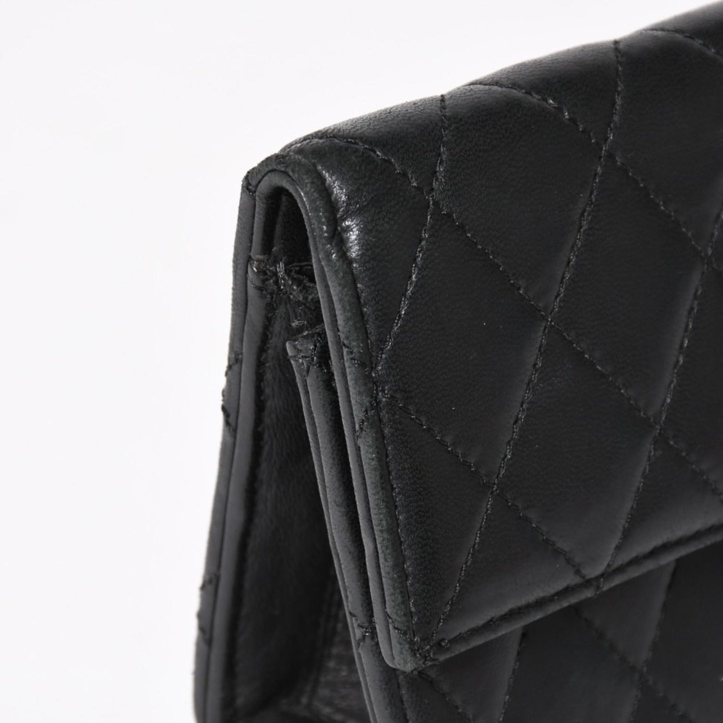 Chrome Hearts Dinner Clutch Large Cross Matelasse Lambskin Black — view 5