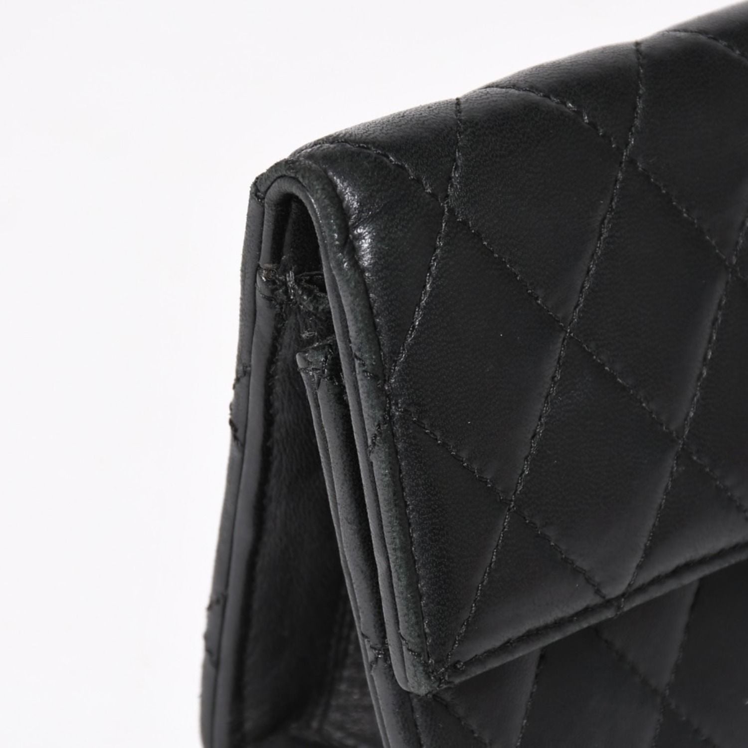 Chrome Hearts Dinner Clutch Large Cross Matelasse Lambskin Black — view 5