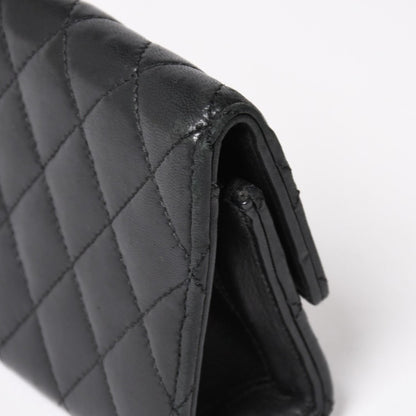 Chrome Hearts Dinner Clutch Large Cross Matelasse Lambskin Black — view 6