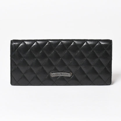 Chrome Hearts Dinner Clutch Large Cross Matelasse Lambskin Black — view 2