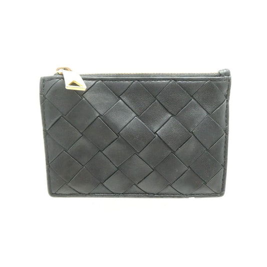 Bottega Veneta Intrecciato Fragment Case Leather with Key Ring Card Coin
