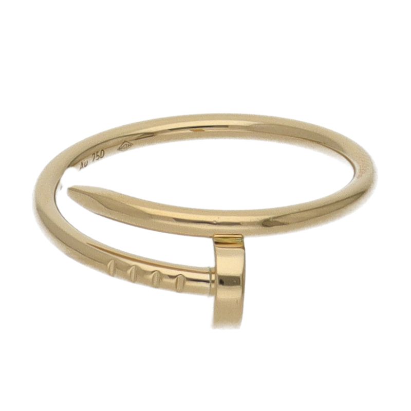 Cartier Juste un Clou Ring SM 18K Yellow Gold — view 2