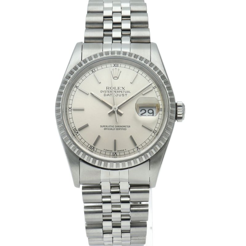 Rolex Datejust Watch SS Silver — view 2