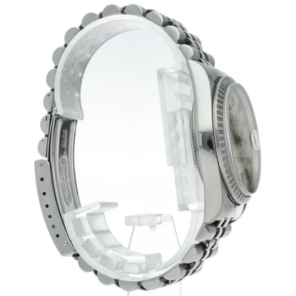 Rolex Datejust Watch SS Silver — view 4