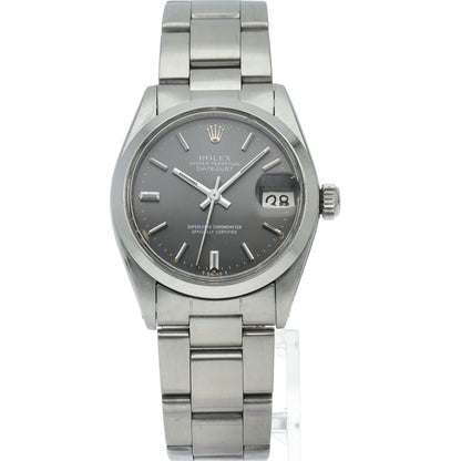 Rolex Datejust Boys Watch Antique SS Gray — view 2