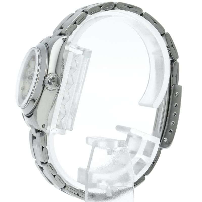 Rolex Oyster Perpetual Antique SS Watch Silver — view 3