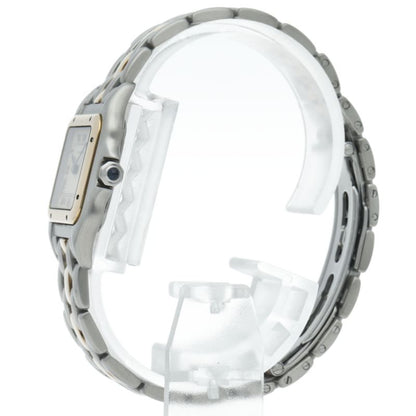 Cartier Panthere SM Watch 1 Row 18K Yellow Gold SS Silver — view 3