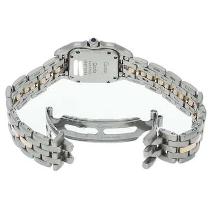 Cartier Panthere SM Watch 1 Row 18K Yellow Gold SS Silver — view 5