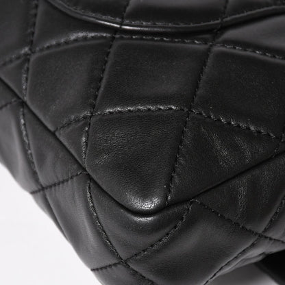 Chanel 2.55 Roll Clutch CC Logo Lambskin Black Ruthenium — view 7