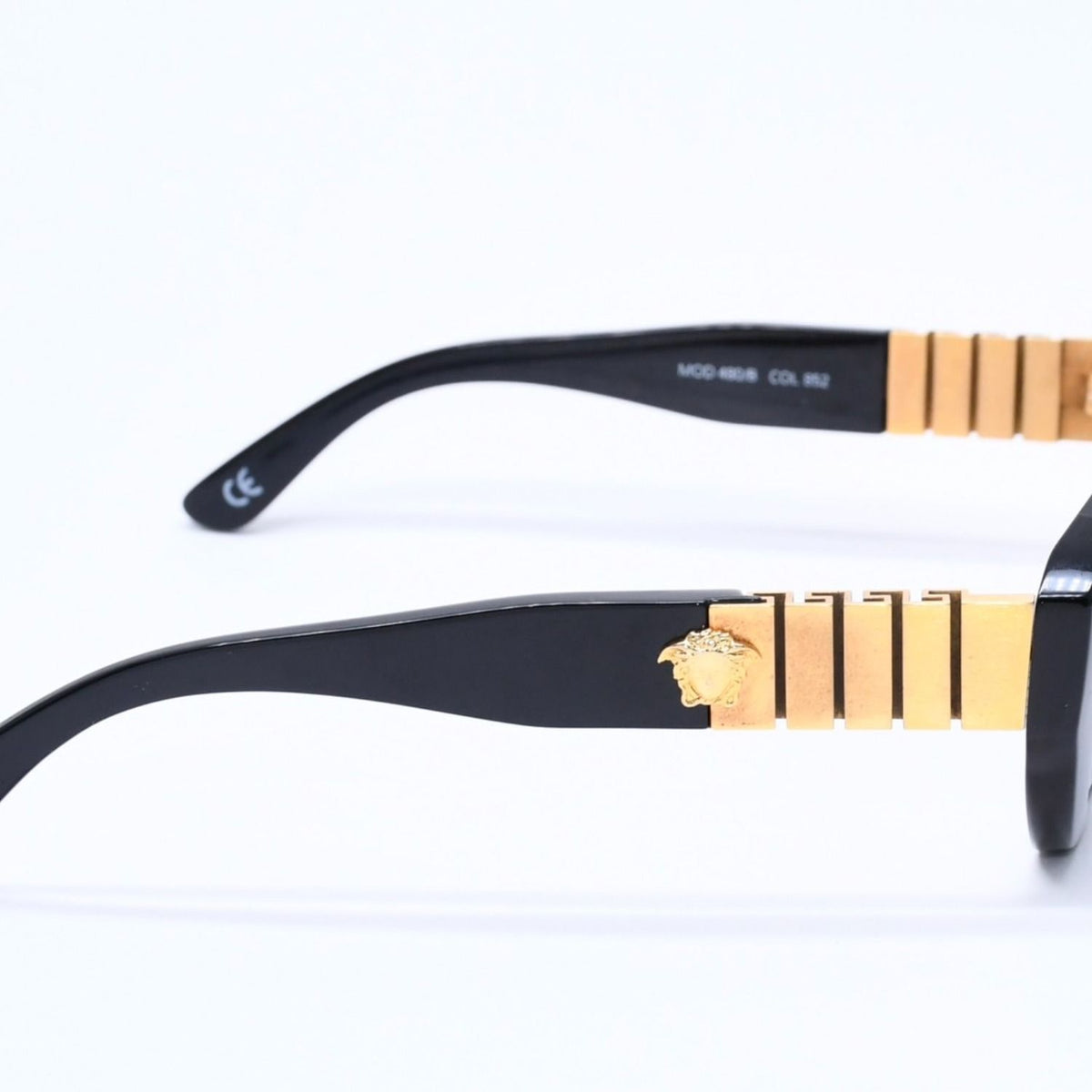 Versace Sunglasses Eyewear B Medusa Black Gold — view 5