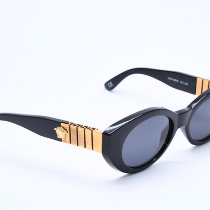 Versace Sunglasses Eyewear B Medusa Black Gold — view 4
