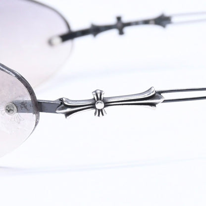 Chrome Hearts Drag Pipe Sunglasses Eyewear CH Cross Crosstail 925 Sterling — view 6