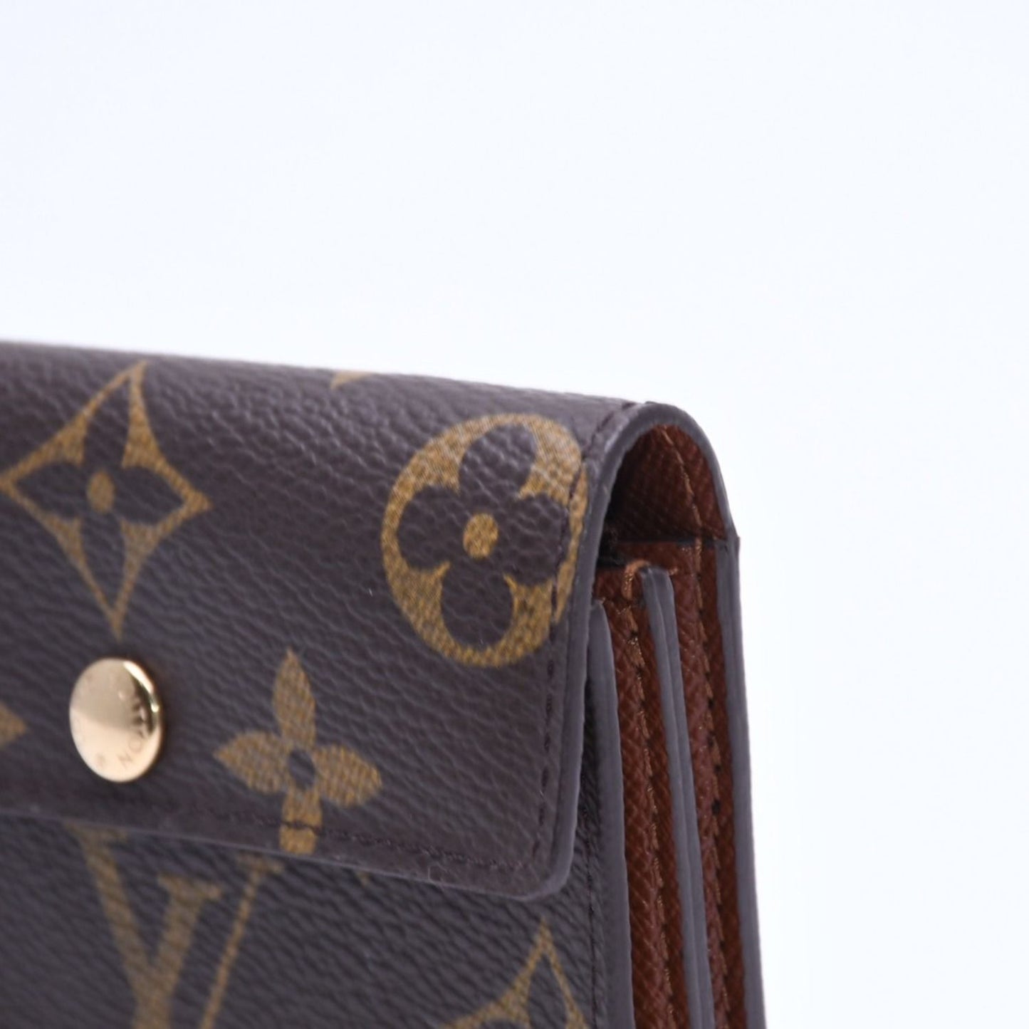 Louis Vuitton Porte Monnaie Arcodian Monogram Canvas Brown Coin Purse Card Case — view 5