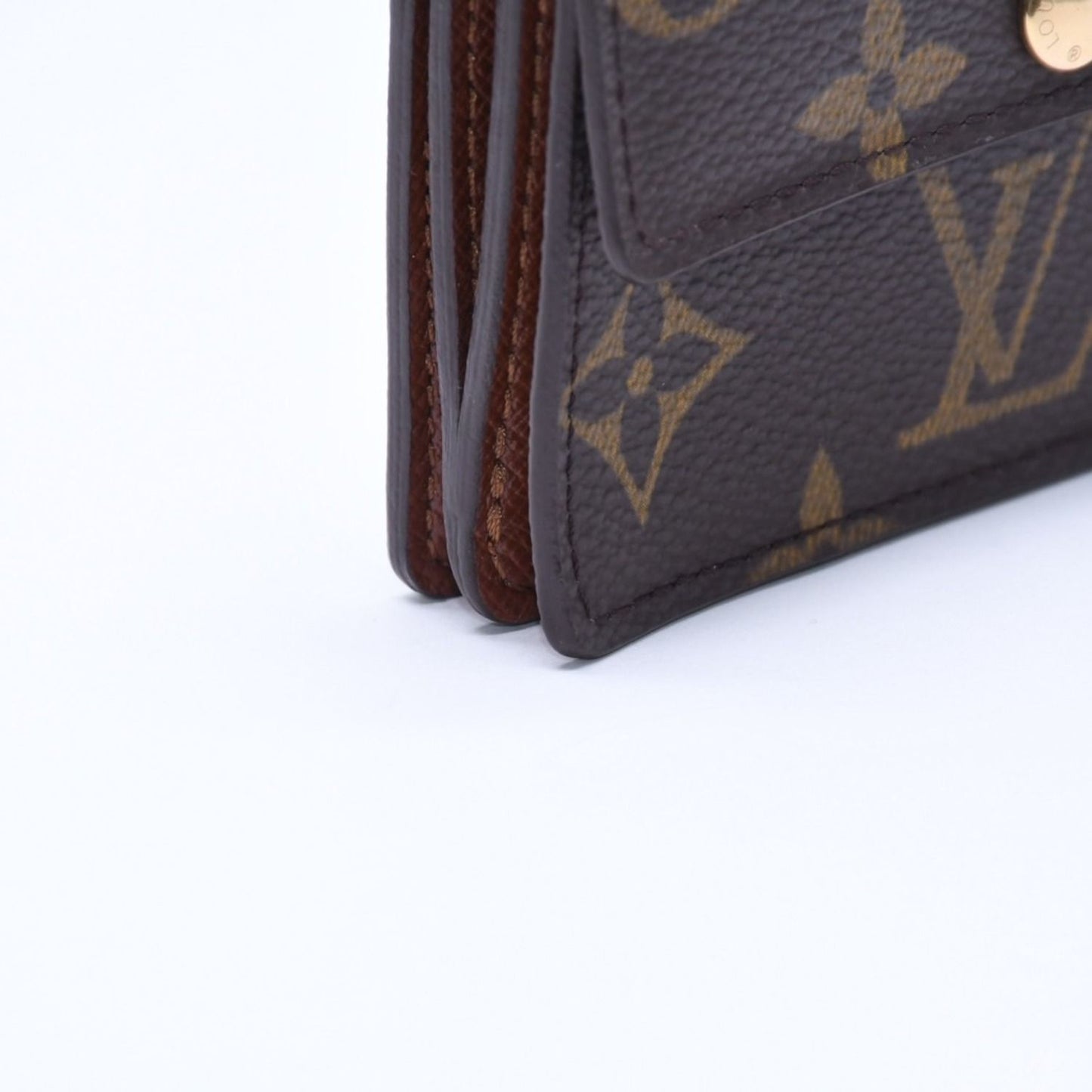 Louis Vuitton Porte Monnaie Arcodian Monogram Canvas Brown Coin Purse Card Case — view 8