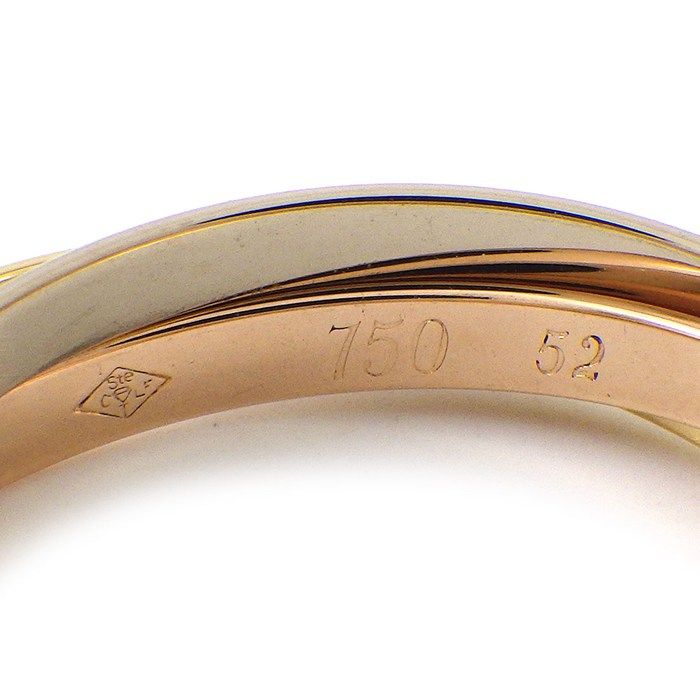 Cartier Ring Trinity XS 18K Pink Gold 18K White Yellow — view 2