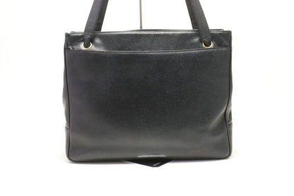 Chanel Caviar Leather Jumbo CC Logo GD Tote Bag — view 2